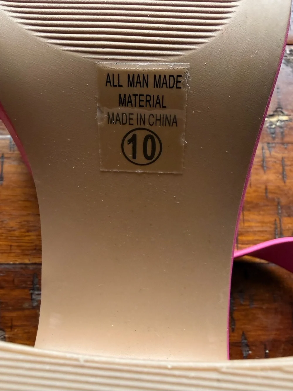 Soda pink platform
